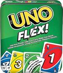 UNO Flex Card Game for Family Night Where Cards Change Color When Flexed in Collectible Tin Box (Amazon Exclusive)