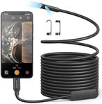 Dual Lens Endoscope Camera with Lig