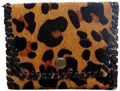 Leopard Handmade Change Holder Coin Purse for Women