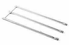 34-1/4 Inch BBQ Grill Burner Tube Kit Replacement for Weber Genesis 300 Series Genesis E-310 E-320 S-310 S-320 (Model Years 2007-2010), Stainless Steel Tube Burner Set for Weber 67722/67820