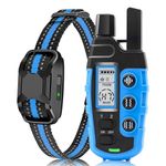 Dog Training Collar, 3300Ft Anti Bark Collars with Remote, Receiver for 5-120lbs Small Medium Large Dogs, Rechargeable Waterproof Safe Dog Barking Collar with Beep (1-8), Vibration(1-16)