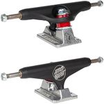 INDEPENDENT 144 Stage 11 Santa Cruz Black Silver Standard Skateboard Trucks