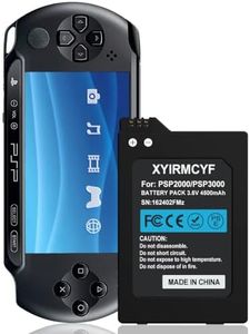 XYIRMCYF PSP2000/PSP3000 Battery (2024 New Upgrade), 4500mAh High Capacity Battery for Sony PSP 2000/3000 PSP-S110 Console