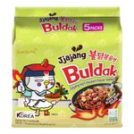 Samyang Hot Chicken Ramen Jjajang Noodles, 5 X 140 grams