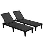 Devoko Outdoor Chaise Lounge Chair 