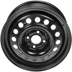 Dorman 939-248 15 X 5.5 In. Steel Wheel Compatible with Select Nissan Models, Black