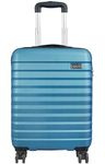 Safari Sonic 55Cms Anti Scratch Polycarbonate Hardsided Cabin 4 Wheels Luggage Spinner Suitcase (Blue, 55)