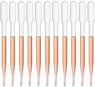 ULAB Scientific Transfer Pipette, Essential Oils Pipettes Vol. 7ml, 3ml Graduated, 0.5ml Graduation 155mm, LDPE 500pcs/box, UTP1001