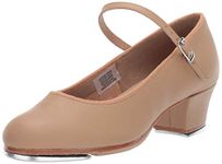 Bloch Women's Show-Tapper Dance Shoe, Tan, 9.5