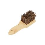 Thunder Group Wok Brush with Wooden Handle, 8-Inch