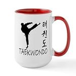 CafePress Taekwondo Large Mug 15 oz
