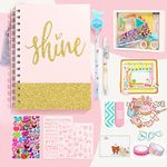 DIY Journaling Set Gifts for Girls Age of 8 9 10 11 12 13 Years Old and Up Personalized Diary For Tweens & Teens Journal for Girls Journal Kit Birthday Gift Cute Art Crafts Scrapbook Stationary Kit