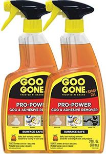 Goo Gone Pro-Power Spray Gel Adhesive Remover - 24 Ounce (2 Pack) - Surface Safe, Great Cleaner, No Harsh Odors, Removes Stickers, Can Be Used On Tools