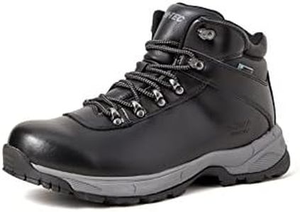 HI-TEC Men's High Rise Hiking Boots, Black Black 21, 11