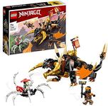 LEGO® NINJAGO® Cole’s Earth Dragon EVO 71782 Building Toy Set; with Cole and Bone Warrior Minifigures for Ages 7+