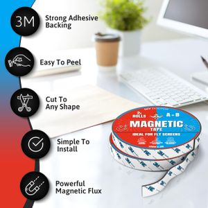 DIY Doctor Magnetic Tape 2m – Flexible Self-Adhesive Strip