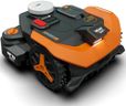 WORX Landroid Vision Cloud Robot Lawn Mower, No Perimeter Wire Robot Mower for 1 Acre, AI Obstacle Avoidance + RTK Cloud Navigation, 30% Slope, Auto Mapping, App Control, Cut-to-Zero, WR340