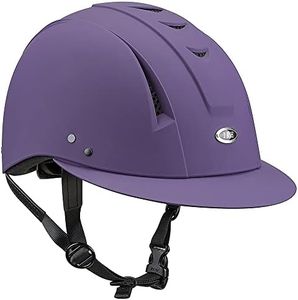 IRH Equi-Pro SV Horse Riding Helmet with Dial-Fit-System, Purple, Small/Medium