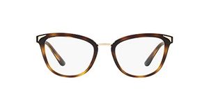 Vogue Women's Vo5231 Cat Eye Eyeglass Frames Prescription Eyewear, Dark Havana, 51 mm