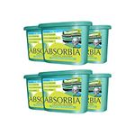 Absorbia Moisture Absorber | Absorbia Classic - Season Pack of 6 (600ml Each) | Dehumidifiers with"AG+ ION"