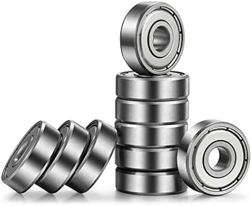 Donepart 608ZZ Bearings Skateboard Bearing C3 High Speed 8mmx22mmx7mm Bearings for Skateboards, Electric Motor, Wheels, Scooters, Longboard, 3D Printer, Spinners (10 Pack)