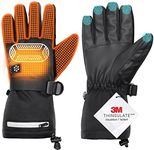 Heated Gloves for Women Men, 7.4V 3