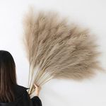 YiYa Brown Artificial Pampas Grass