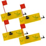 (4Pack) Planer Boards for Fishing - includes (4) 12" Starboard (Right side)