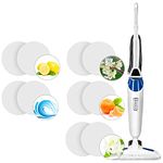 50 Pieces Replacement Steam Mop Scent Disc Practical Fresh Fragrance Scented Pads Fragrance Discs, Compatible with Bissell Powerfresh and Symphony Series, Fits Model 1940, 1806 and 1132