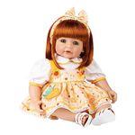 Adora Toddler Time Babies, 20" Premium Doll with Hand Painted Eyelashes and Face, Fresh Baby Powder Scent and Removable Clothing, Birthday Gift for Ages 6+ - Organic Foodie