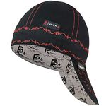 Fullsheild Reversible Welding Cap Flame Resistant CAT 2 Protective FR Welder Hats 6 Pannel Midweight Printed for Men Women