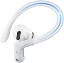 Gcioii Memory Titanium Alloy Ear Hooks for AirPods Pro 2, AirPods Pro, AirPods 3 [Added Anti-Lost Lanyard], Anti-Slip Sports Accessories Ear Hooks, Comfortable Fit (White)