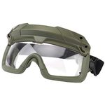 ATAIRSOFT Tactical Anti Fog Safety Protection Goggles Glasses for Airsoft Military Hiking Paintball Hunting