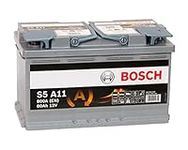 Bosch S5A11 - car battery - 80A/h - 800A - AGM technology - adapted for vehicles with Start/Stop system - Type 115