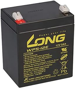 Kung Long Batterie au plomb 12 V 5 Ah cyclique WP5-12E Compatible MP5-12C, 12 V 4,5 Ah, 12 V 5,4 Ah