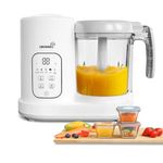 Baby Food Maker | Baby Food Processor | All-in-One Puree Blender Steamer Grinder, Baby Food Mills Machine, Auto Cooking & Grinding, LCD Display, BPA Free