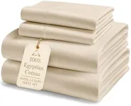 100% Egyptian Cotton Queen Size Bed