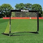 FORZA Flash Square Pop-Up Football Goal [4 x 3ft] - Single or Pair of Goal Posts for Kids (Single)