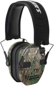 Walker's Razor Slim Electronic Quad GWP-RSEQM-CMO Earmuff 23Db/Realtree Xtra