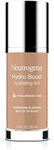 Neutrogena Hydro Boost Hydrating Tint with Hyaluronic Acid, Lightweight Water Gel Formula, Moisturizing, Oil-Free & Non-Comedogenic Liquid Foundation Makeup, 40 Nude Color, 1.0 fl. oz