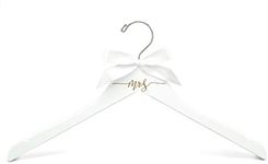 Mrs Wedding Hanger, Bride Hanger, Bridal Wedding Gift, Decal