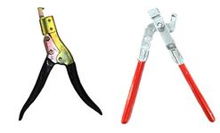 Radiator Repair Pliers Bundle - Pliers for Radiator Opening A2 and Closing Set - Tank and Radiators Closing Header and Opening Tab Lifter Tool - AM Worldwide