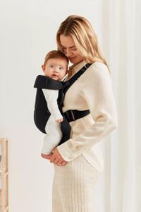 BabyBjörn Baby Carrier Mini – Black, Newborn to 12 Months