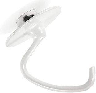 TOMOON K45DH Kitchen-Aid Dough Hook Attachments,Coated Anti-stick,for 4.5/5.0 Quart Bowel,Compatible with K45 K45SS K5SS KSM90 KSM110 KSM150