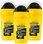 L'Oréal Men Expert Invincible Sport Compact Deodorant for Men, Long-Lasting Deodorant Against Sweat with 96 Hours Effect, 6 x 50 ml