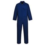 Portwest C030 Flame Retardant Mens Industrial Overall Navy, L