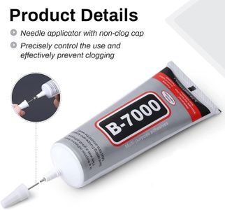 B7000 Super Glue 2-Pack, 15ml – Industrial Adhesive for Crafts