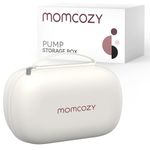 Momcozy Breast Pump Bag for Hands-Free Wearable Breast Pumps, Hard Shell Case with Removable Tray, Watertight Breast Pump Storage Bag for Pumping Bag, Diaper Bag, or Handbag