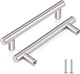 2 Pack Kitchen Cupboard Handles Stainless Steel Kitchen Door Handles Brushed Cabinet Handles Wardrobe Handles Drawer Handles (Hole Centre 76mm)