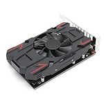 ATI HD6770 Gaming Graphics Card, 4GB DDR5 128bit Computer Graphics Card with Single Fans, PCI Express 2.0 Video Graphics Card 3D API DirectX 12 650MHz Core Frequency